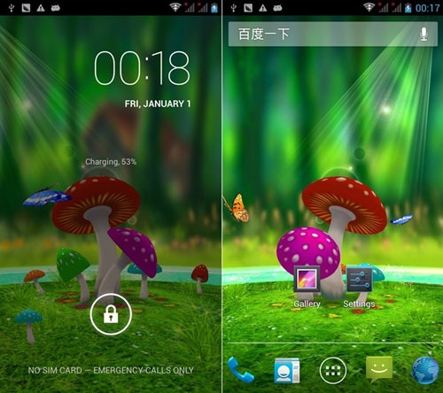 MIZ Z2 MTK6589 Android 4.2 фото интерефейса смартфона